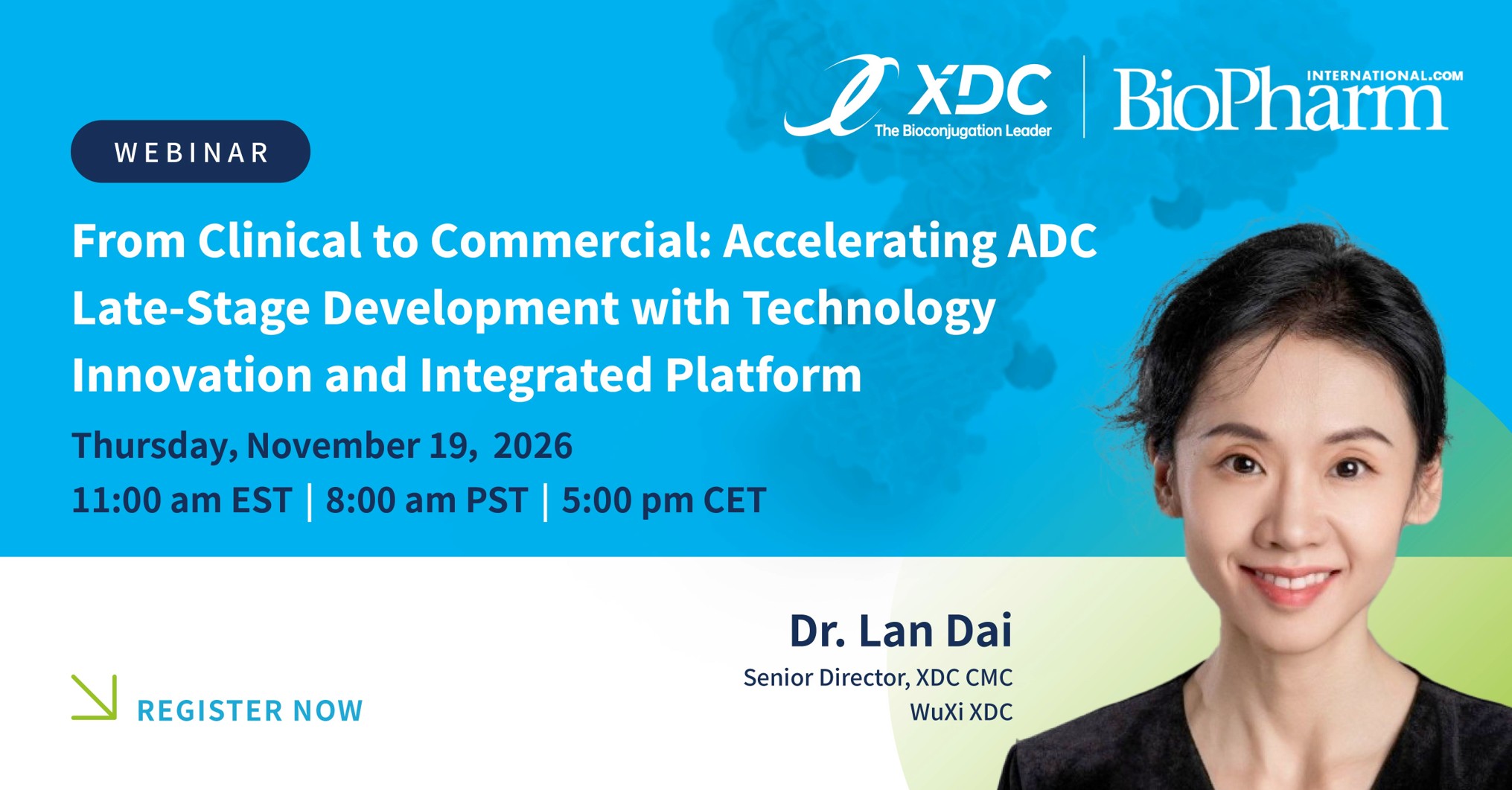 From Clinical to Commercial: Accelerating ADC Late-Stage Development with Technology Innovation and Integrated Platform